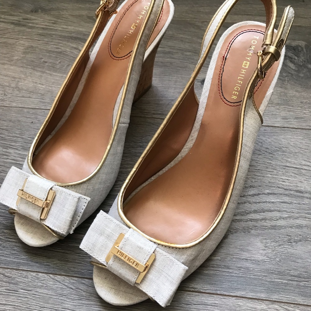 Tommy Hilfiger wedge heels